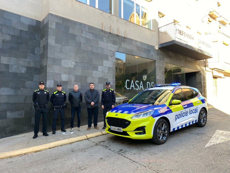 La Policia Local d Alcarràs estrena vehicle i incorpora dos nous agents