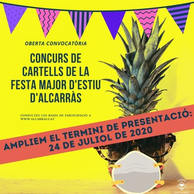 Alcarràs convoca el concurs per triar el cartell de la Festa Major d’estiu d’enguany