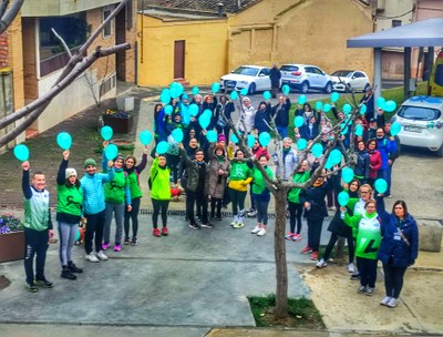   60 persones participen a ‘Alcarràs camina per la vida’, contra el càncer