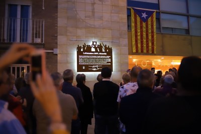 Alcarràs commemora l'1 d'Octubre amb diversos actes a la vila