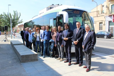 Alcarràs tindrà a partir de dilluns un nou bus exprés que unirà la localitat amb Lleida ciutat