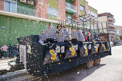 Èxit de participació a la Rua de Carnaval d’Alcarràs 